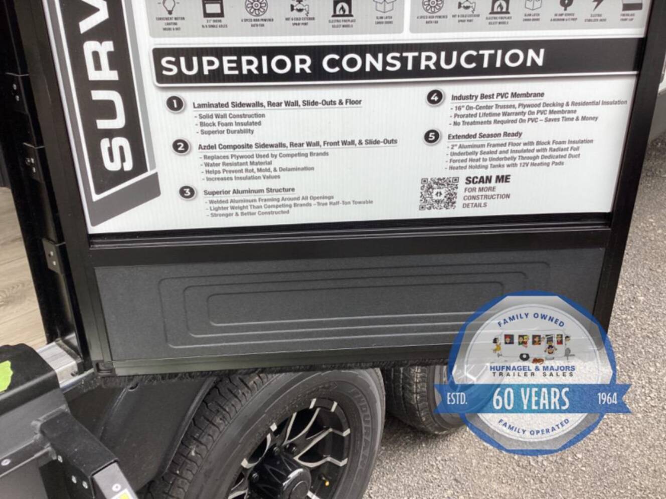 A photo of this 2027 Forest River Rv Surveyor Legend 303BHLE