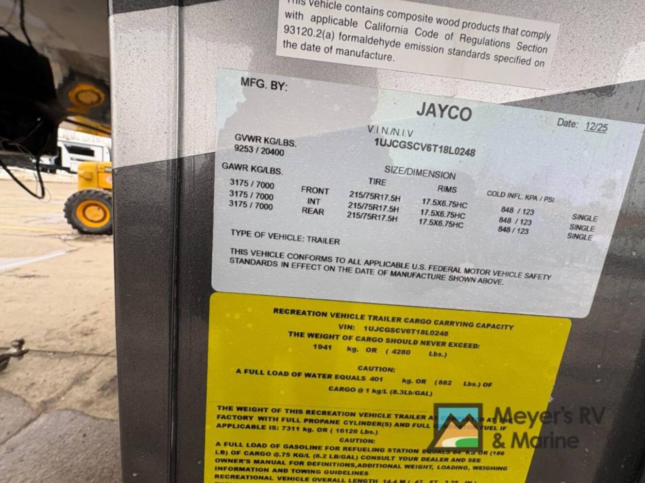 A photo of this 2026 Jayco Seismic 395