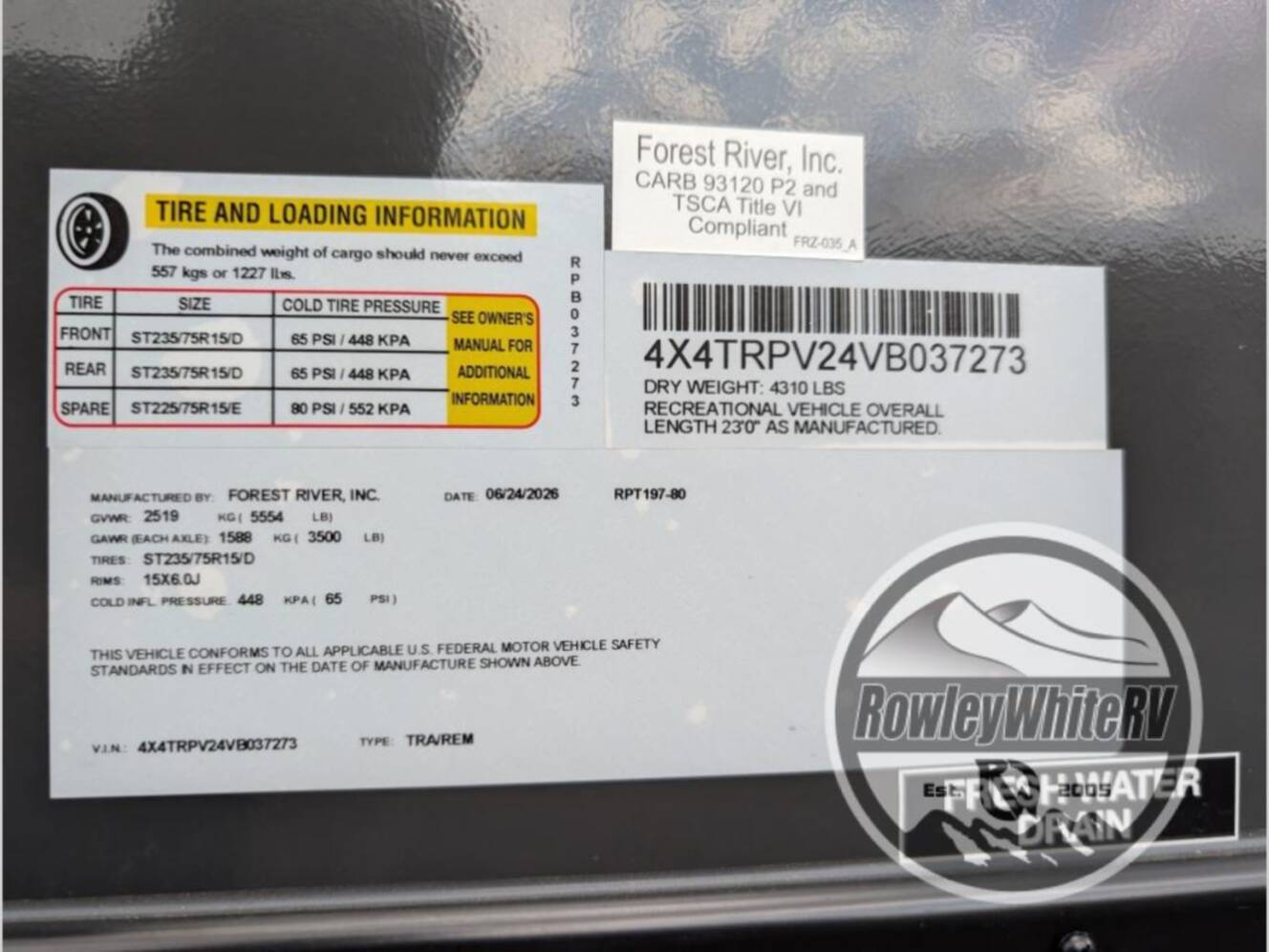 A photo of this 2027 Forest River Rv R Pod RP-197