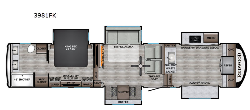 2020 Redwood Rv Redwood 3981FK in joplin MO