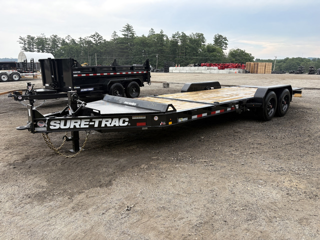 2026 SURE-TRAC 7X16+4 17.6K Heavy Duty Partial Tilt Equipment Tra in Turner, ME