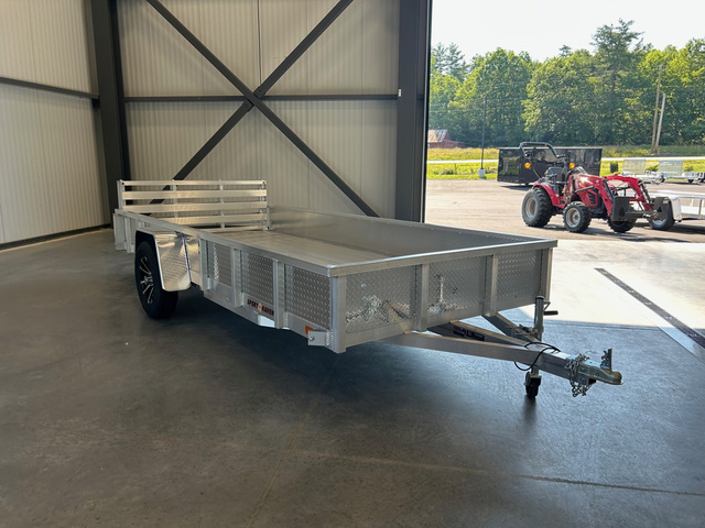 2027 SPORT HAVEN 6X14 Deluxe 3K Aluminum Utility W/ATP Sides & Bi-F in Loudon, NH