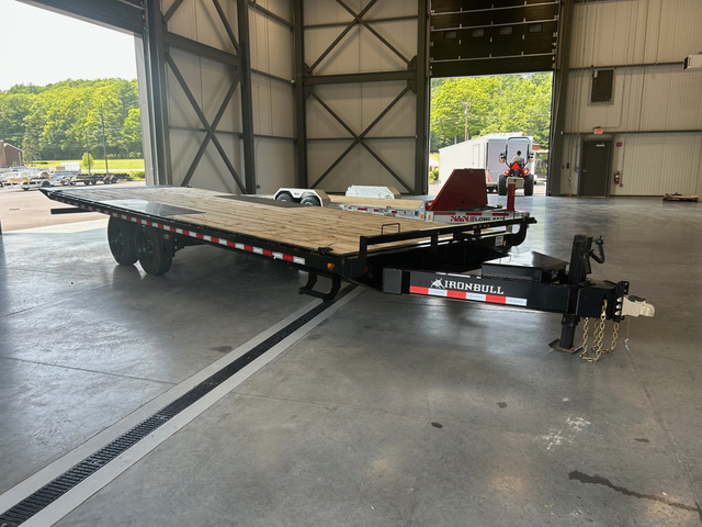 2027 IRON BULL 8.5x26 16K Deckover Tilt Equipment Trailer w/D-Rin in Loudon, NH