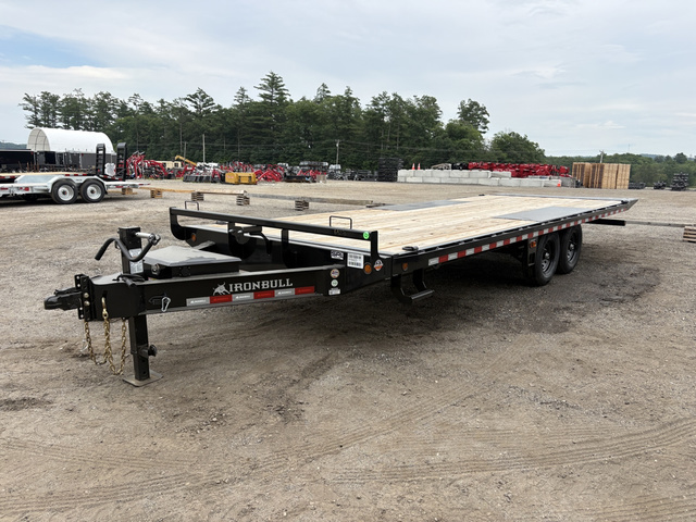 2027 IRON BULL 8.5X24 14K Deckover Tilt Equipment Trailer W/ D-Ri in Turner, ME