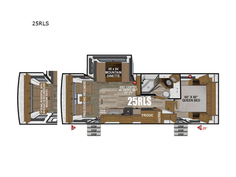 2027 Outdoors Rv Timber Ridge Titanium Series 25RLS in poulsbo WA