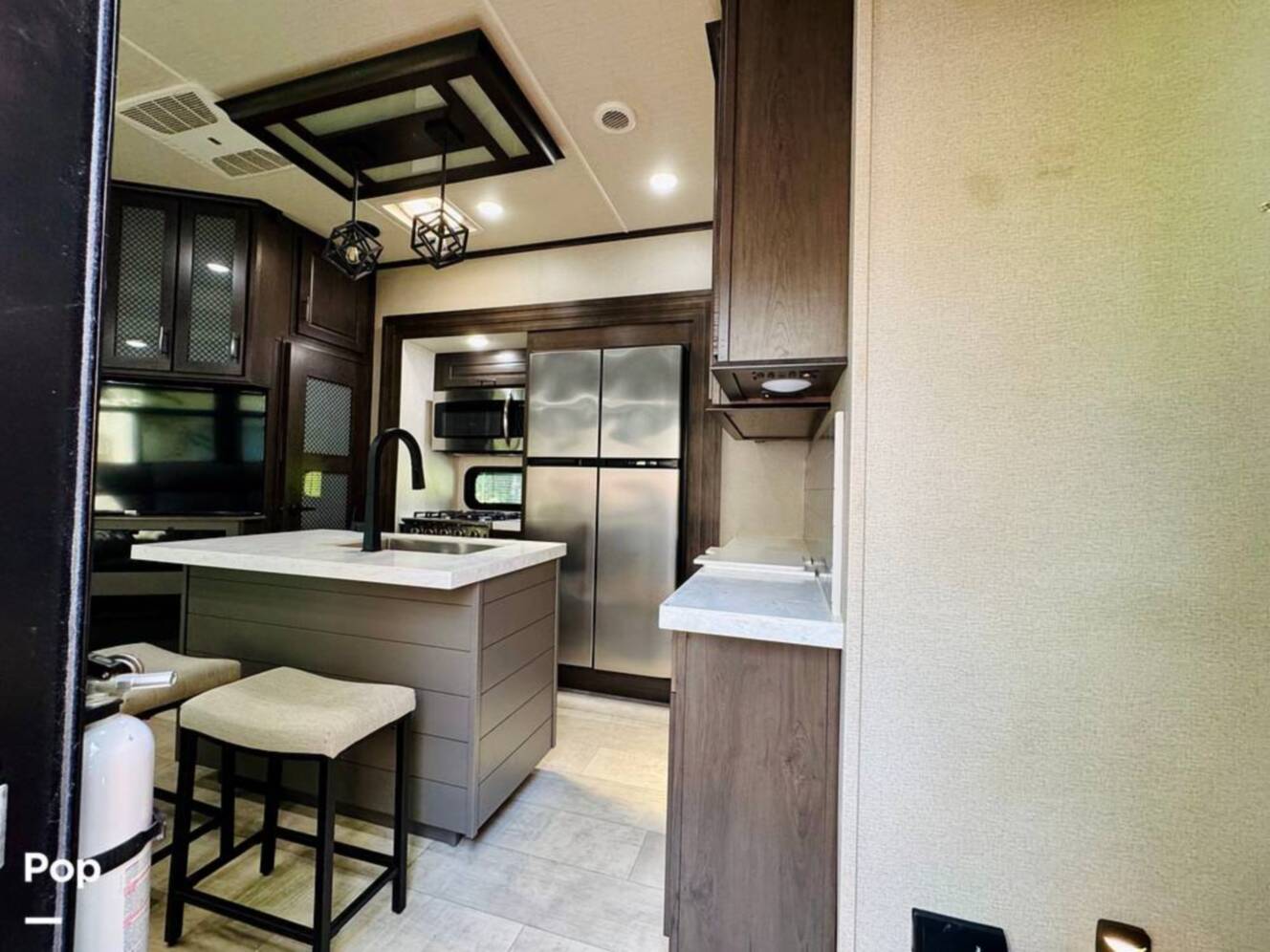 A photo of this 2022 Grand Design Momentum M-Class 351MS
