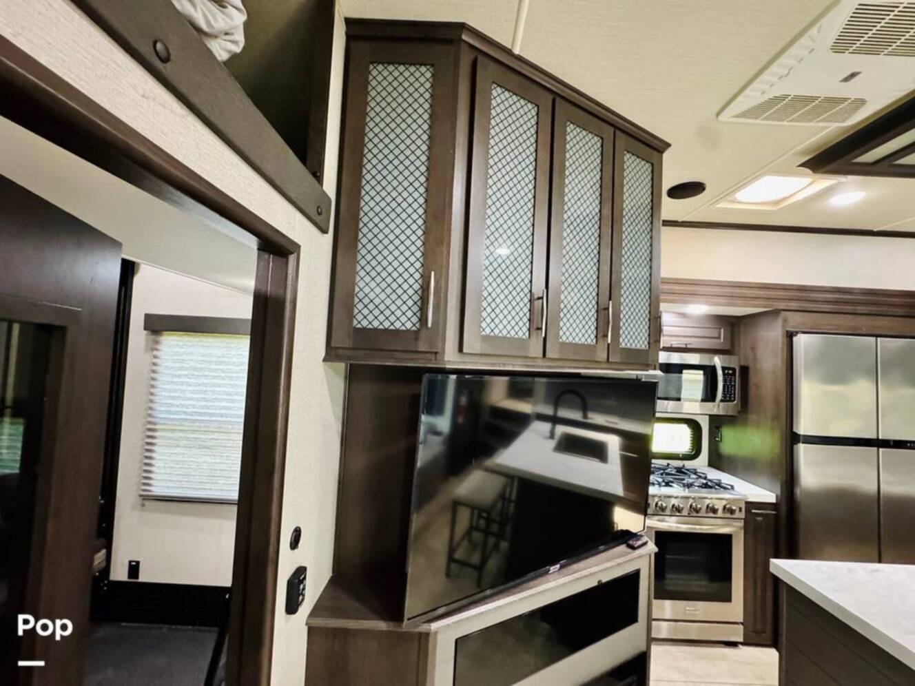 A photo of this 2022 Grand Design Momentum M-Class 351MS