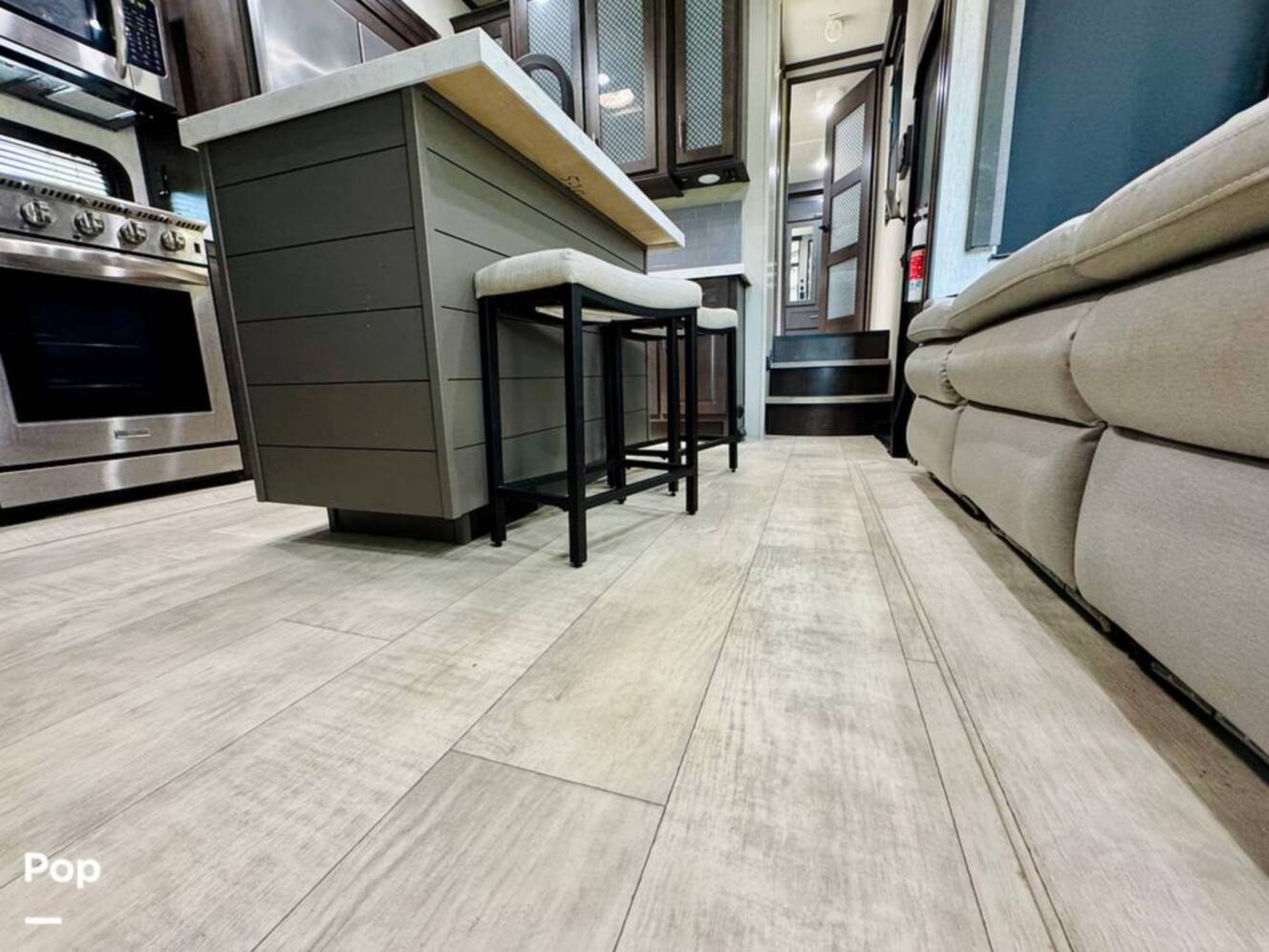 A photo of this 2022 Grand Design Momentum M-Class 351MS