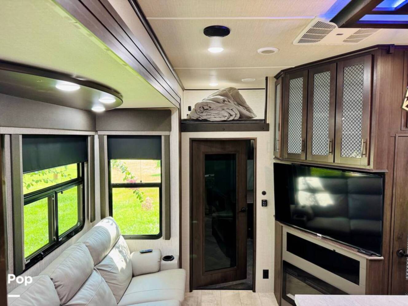 A photo of this 2022 Grand Design Momentum M-Class 351MS