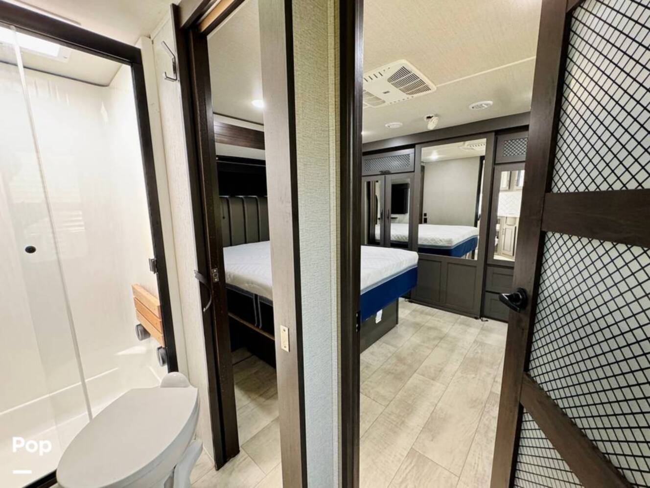A photo of this 2022 Grand Design Momentum M-Class 351MS