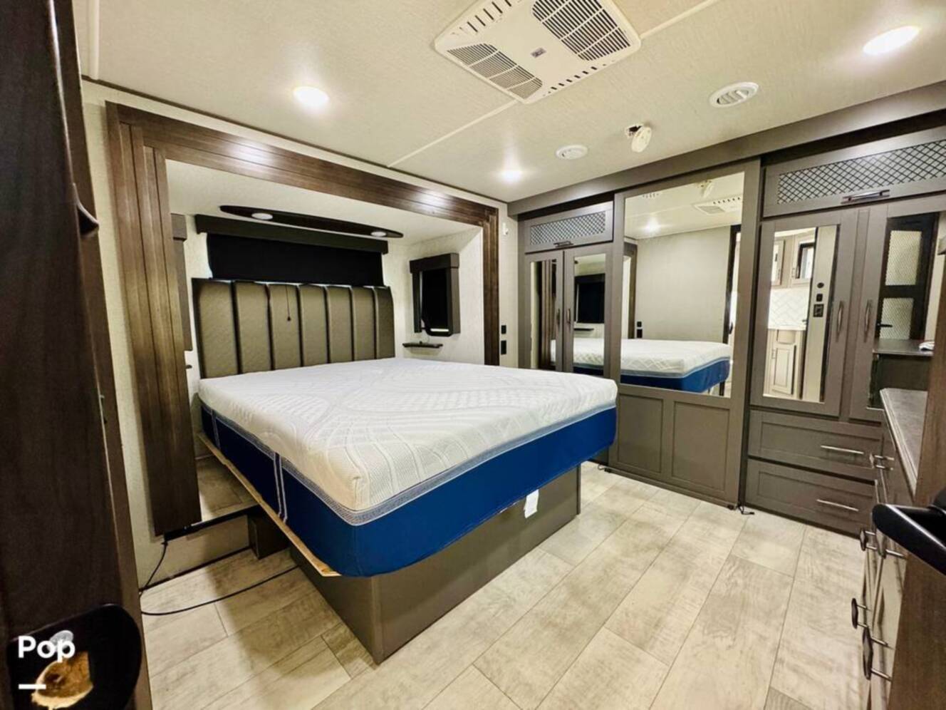 A photo of this 2022 Grand Design Momentum M-Class 351MS