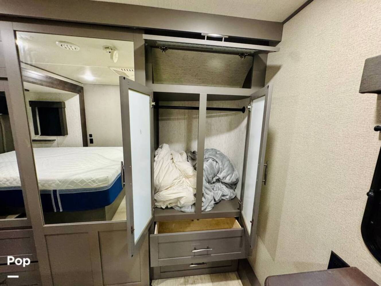 A photo of this 2022 Grand Design Momentum M-Class 351MS