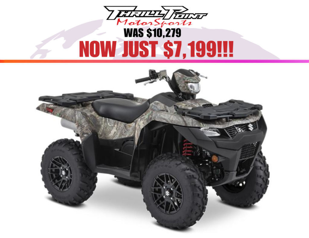 2025 Suzuki KingQuad 500AXi Power Steering SE Camo in medina OH