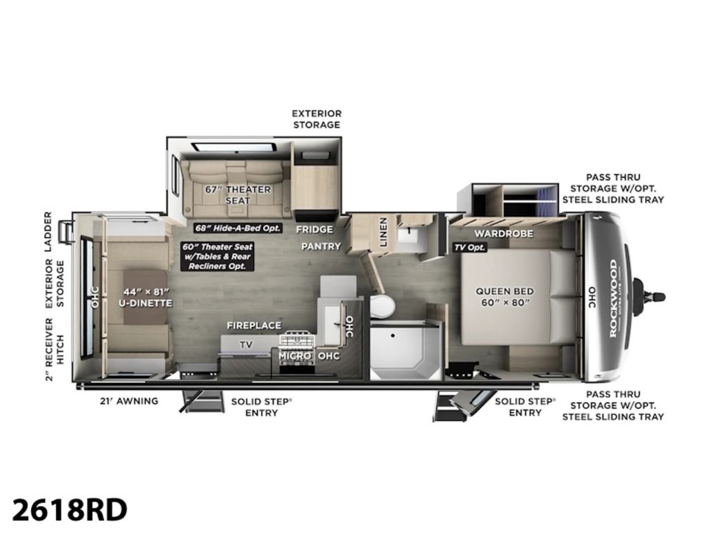 2027 Forest River Rockwood Ultra Lite 2618RD in los banos