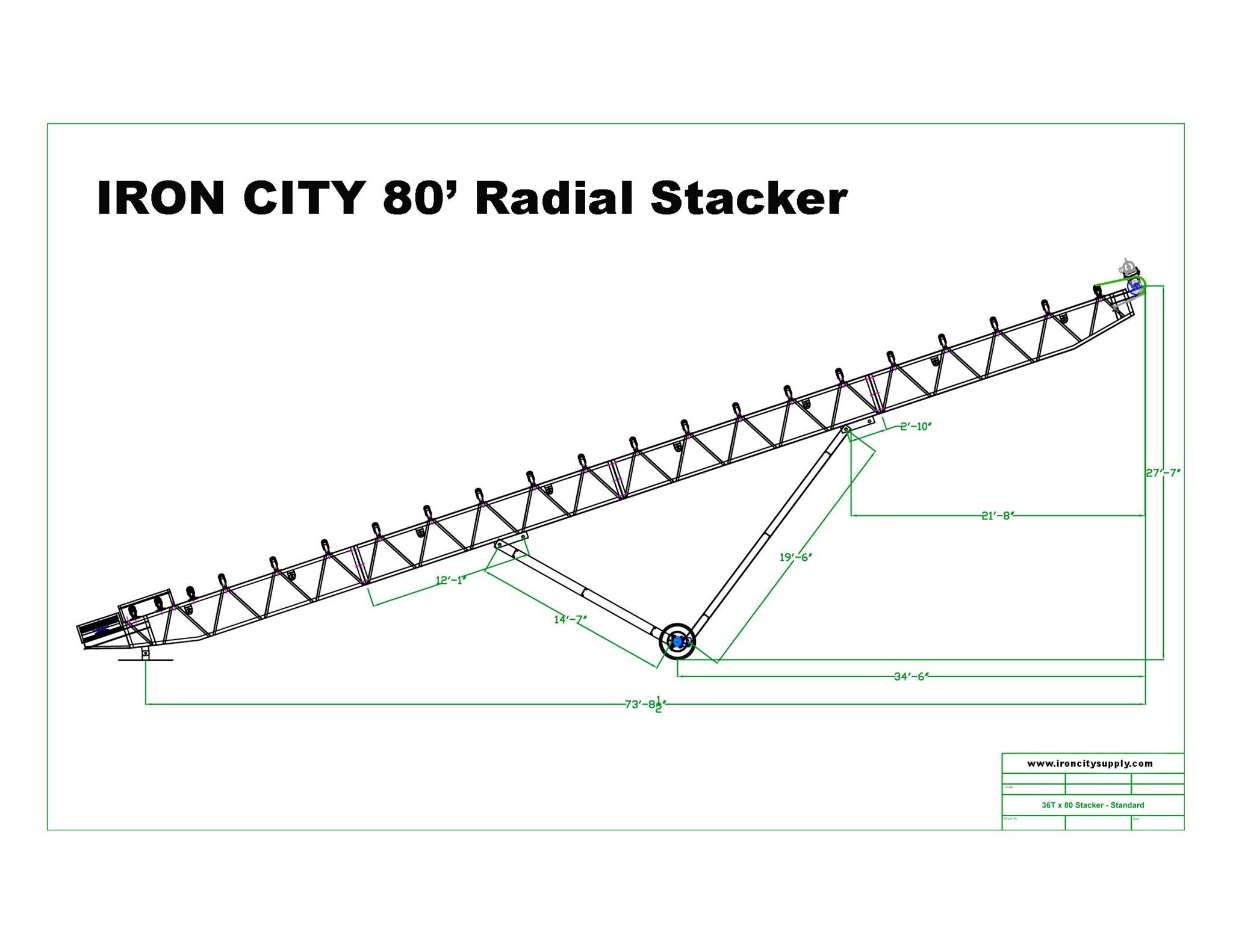 2026 IRON CITY SUPPLY 48x80 in Somerset, PA