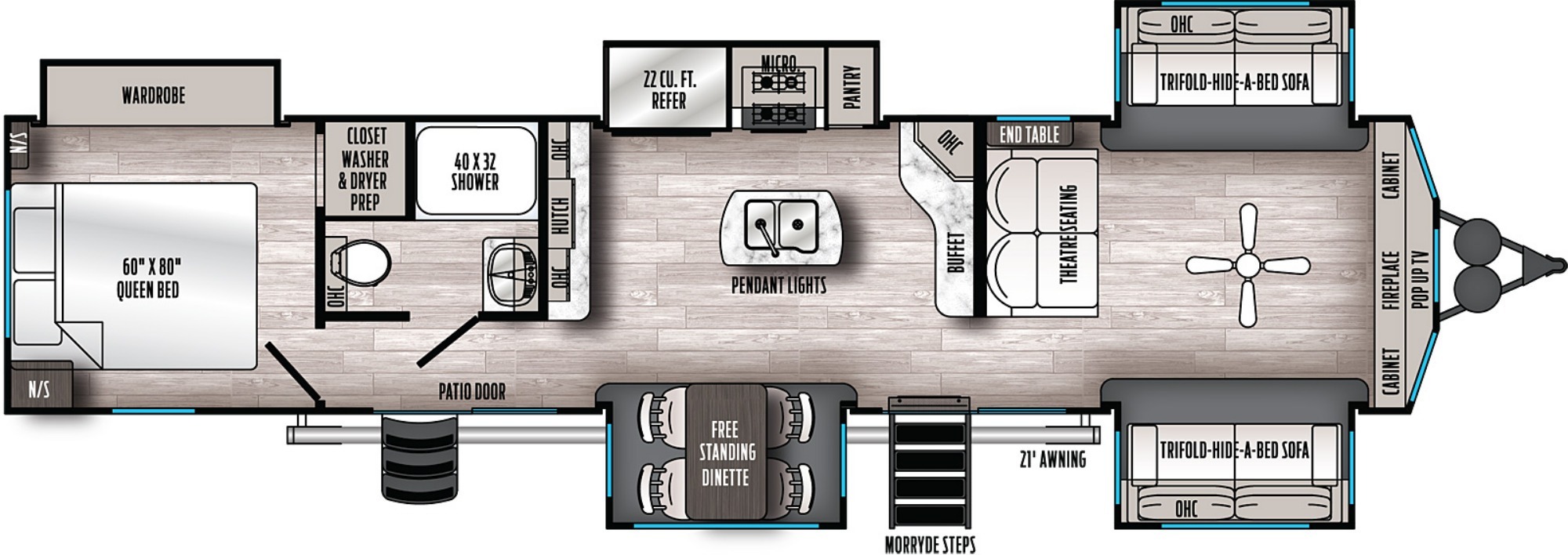 2023 Forest River SANDPIPER 420FL RV