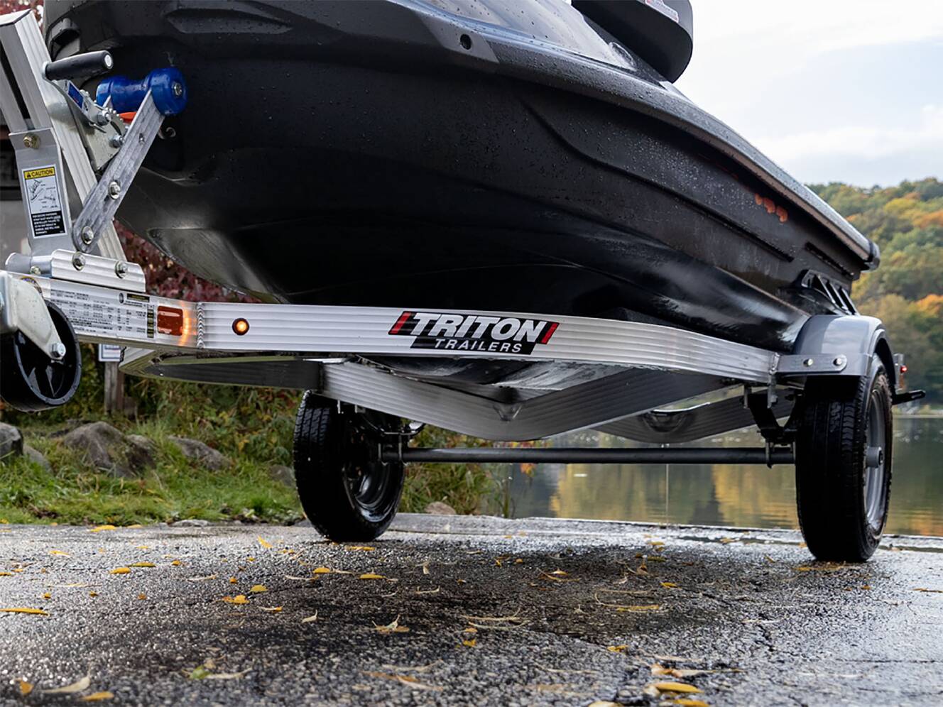 A photo of this 2026 Triton Trailers LT Series Trailers 1-Place (Ratchet Straps)