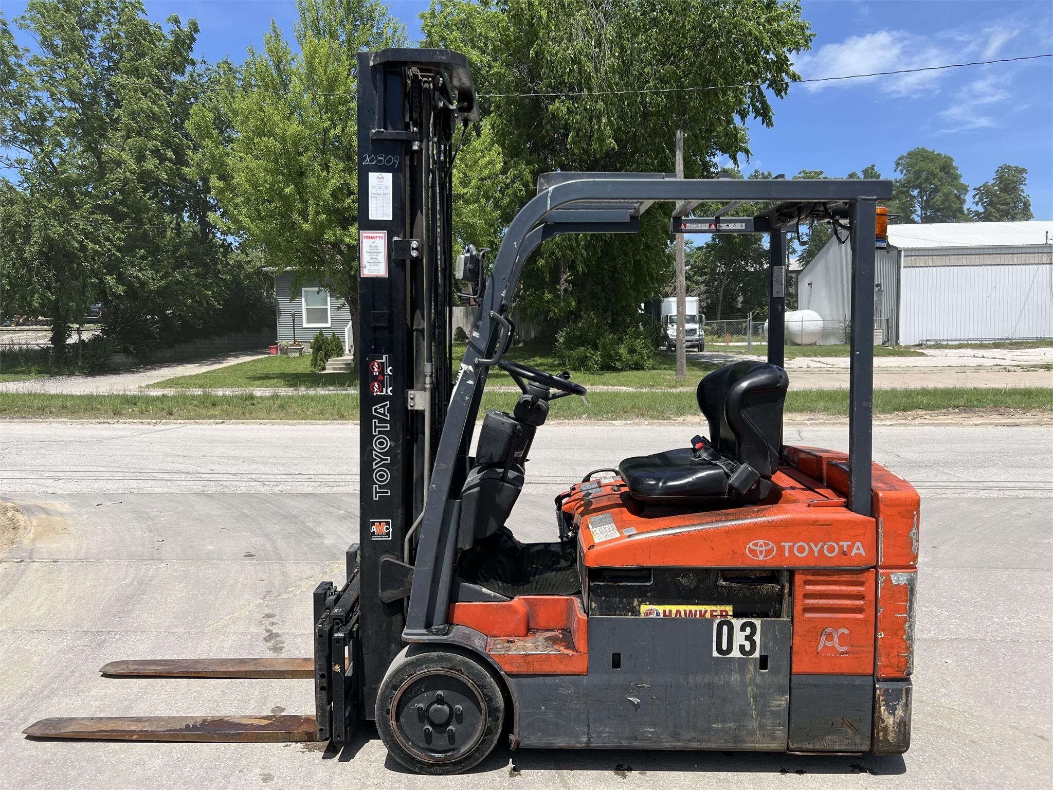 2012 TOYOTA 7FBEU20 in Des Moines, IA