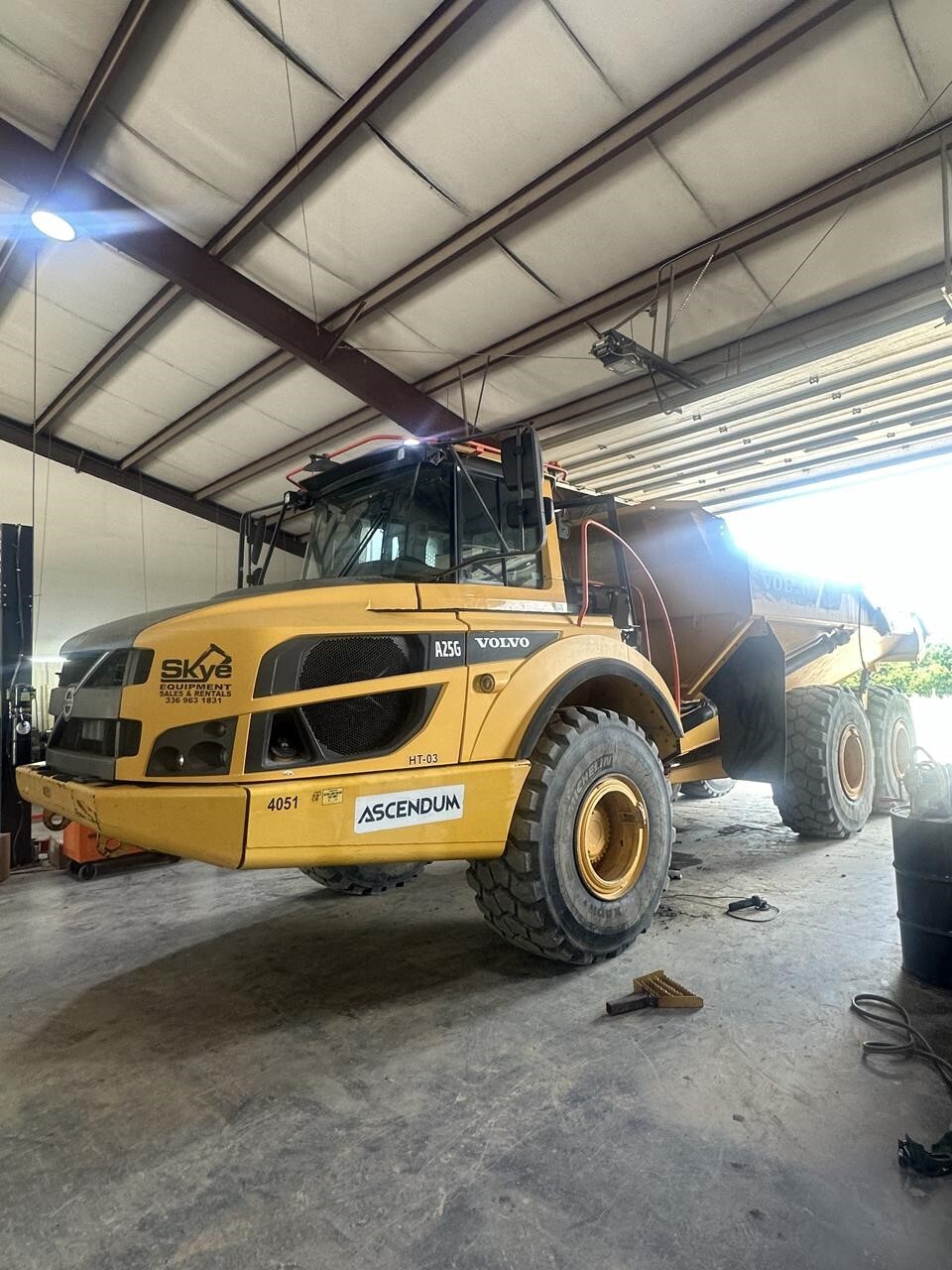 2019 VOLVO A25G in Asheboro, NC