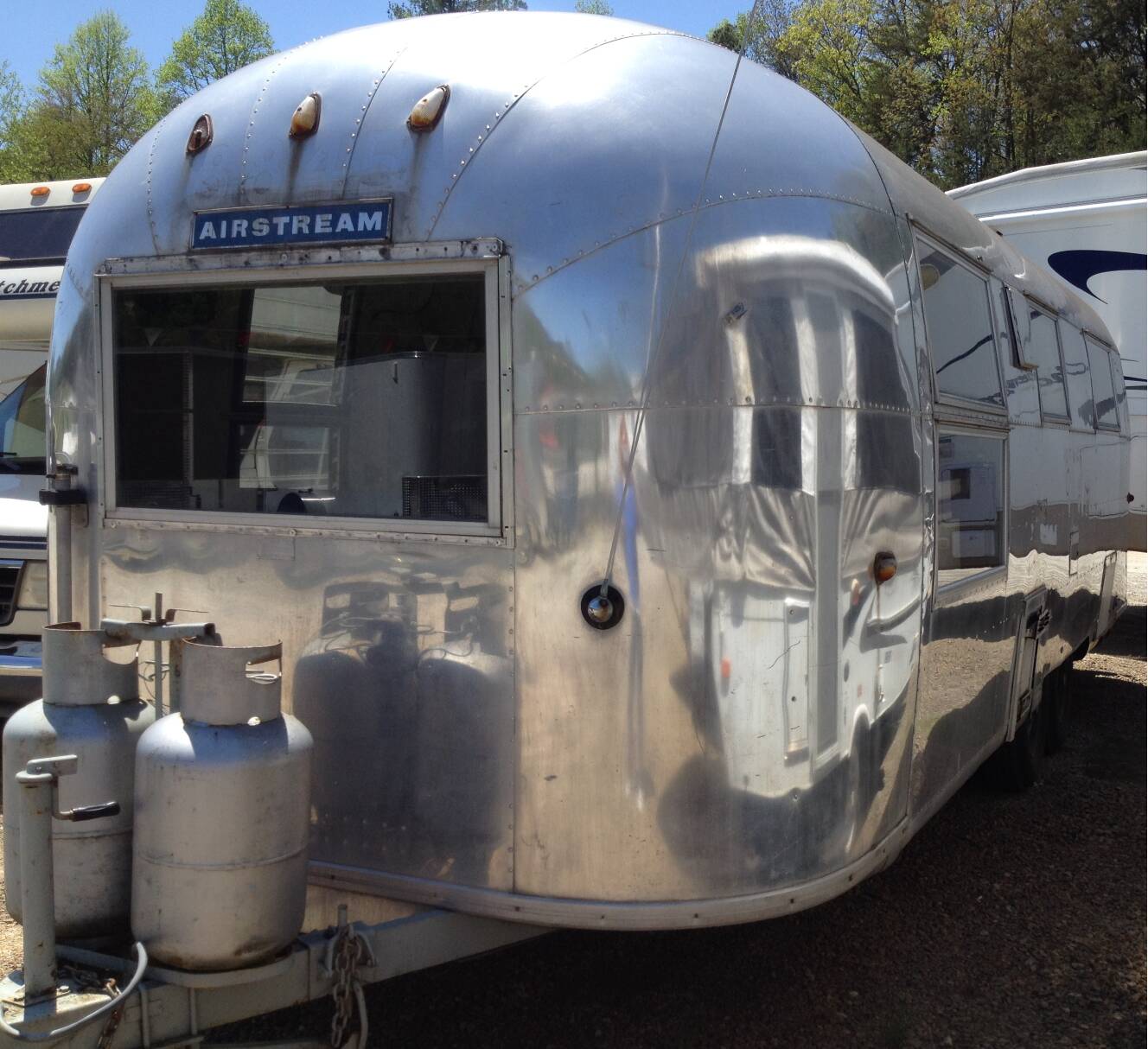 A photo of this 1963 Airstream INTERNATIONAL LAND YACHT SERIES OVERLANDER