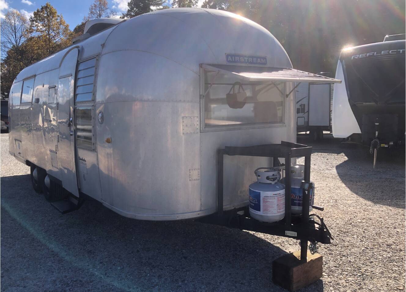 A photo of this 1963 Airstream INTERNATIONAL LAND YACHT SERIES OVERLANDER