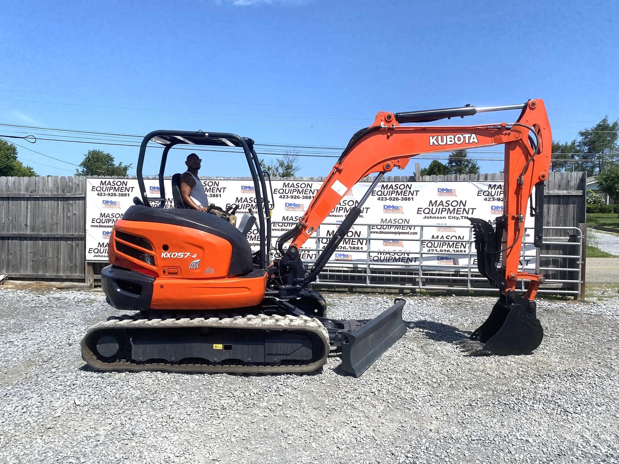 2015 KUBOTA KX057-4 in Johnson City, TN