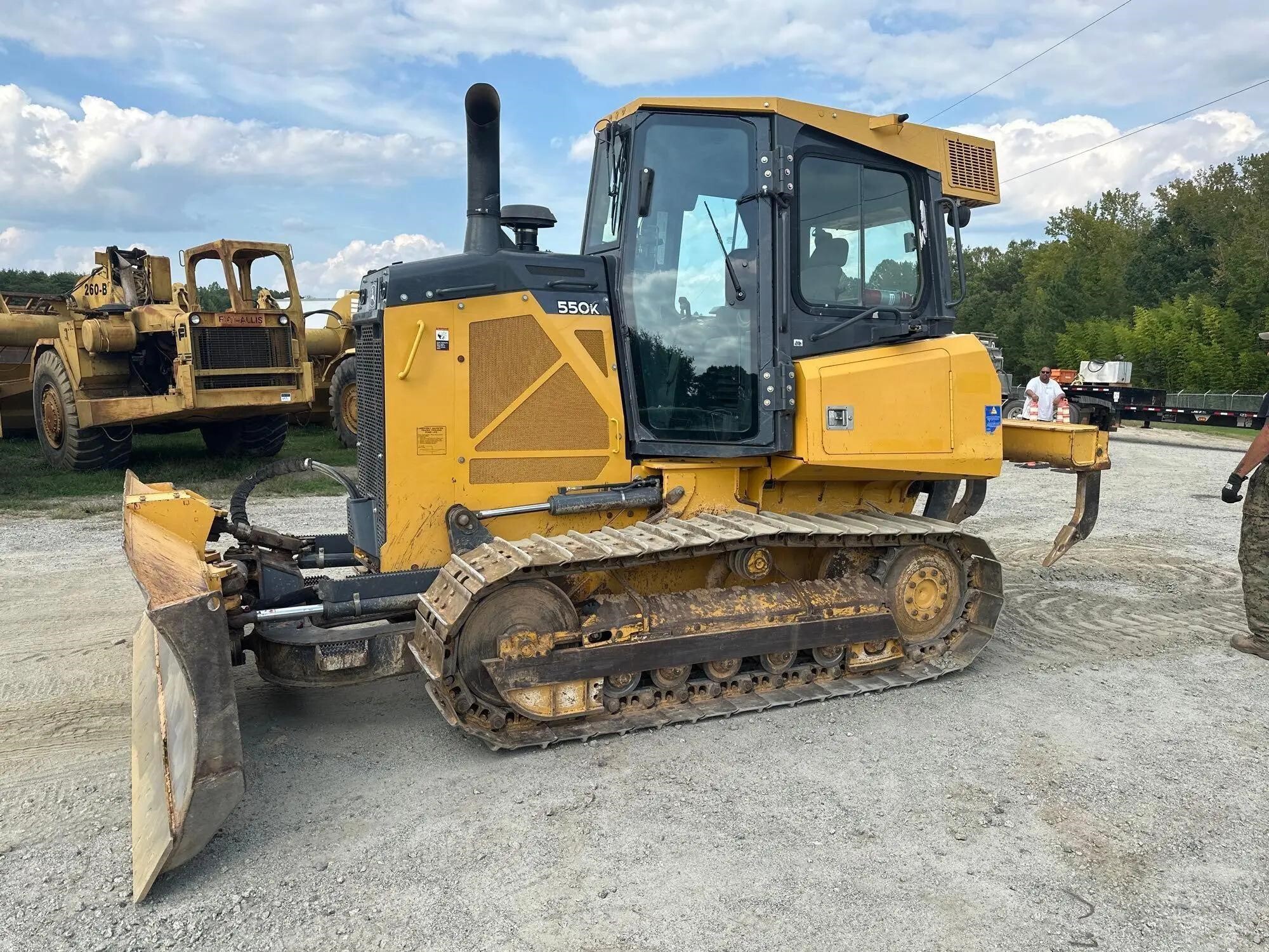 2017 DEERE 550K XLT in Edon, OH