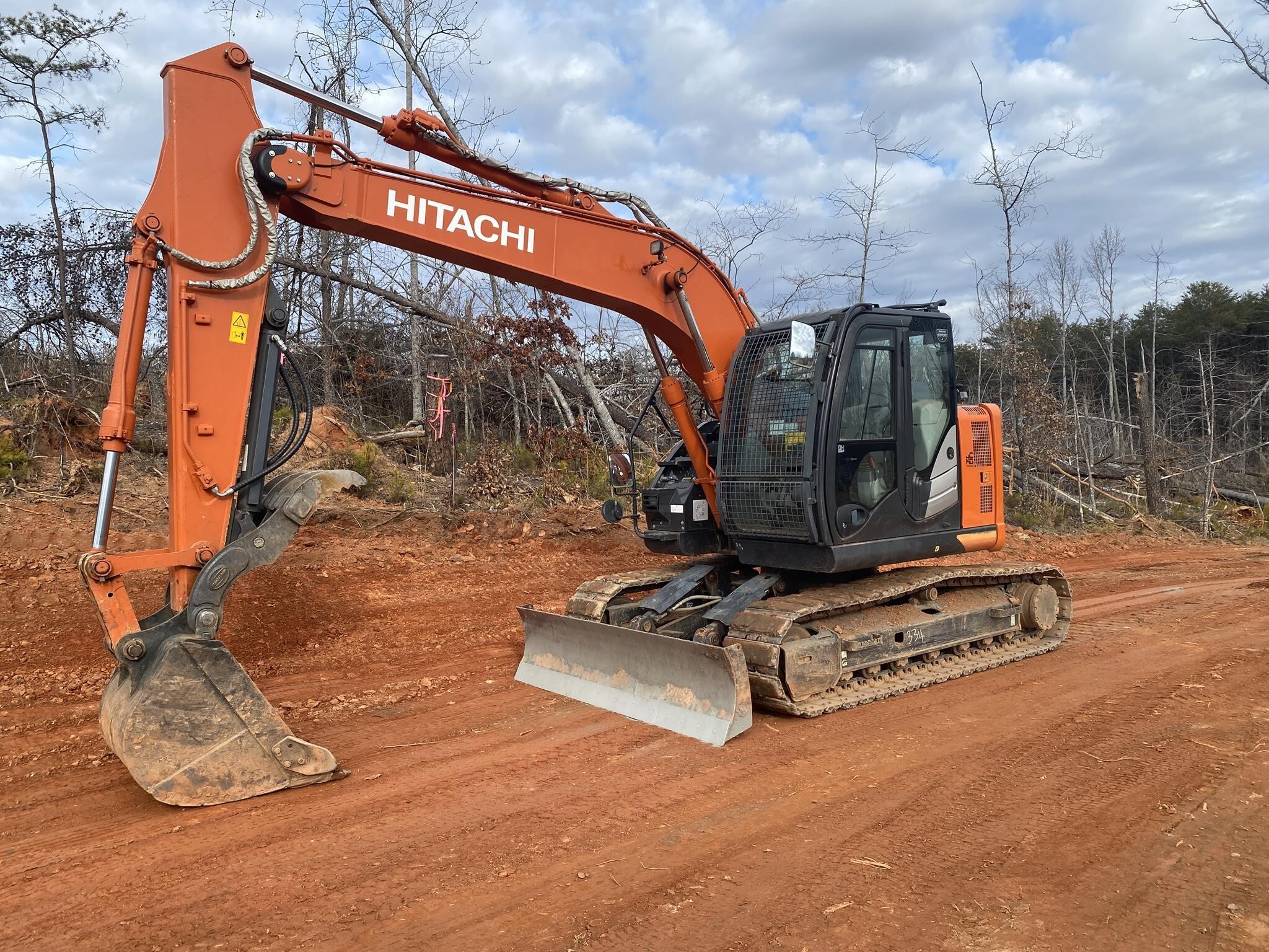 2020 HITACHI ZX135US-6 in Rockwell, NC