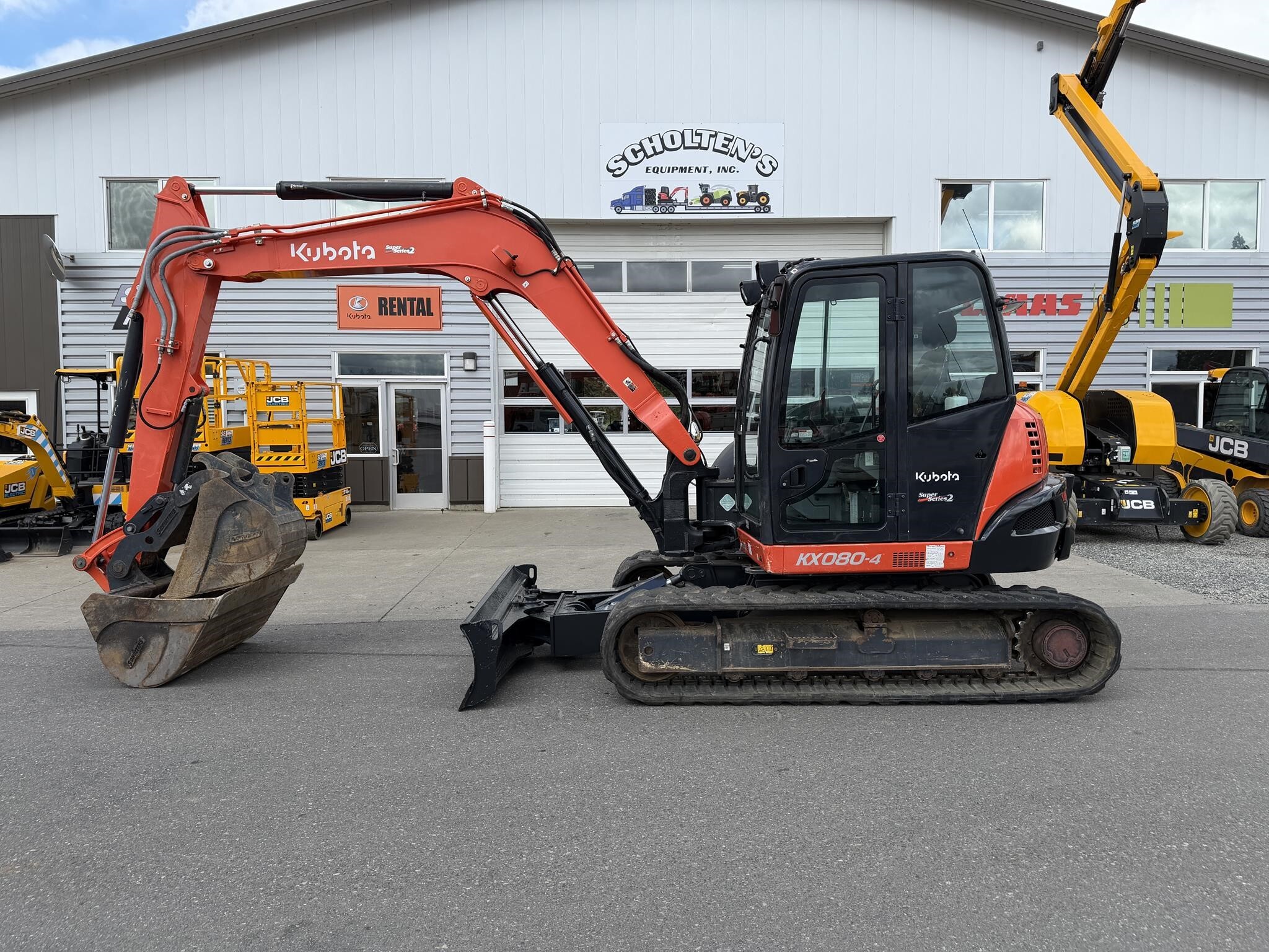 2020 KUBOTA KX080-4S2 in Lynden, WA