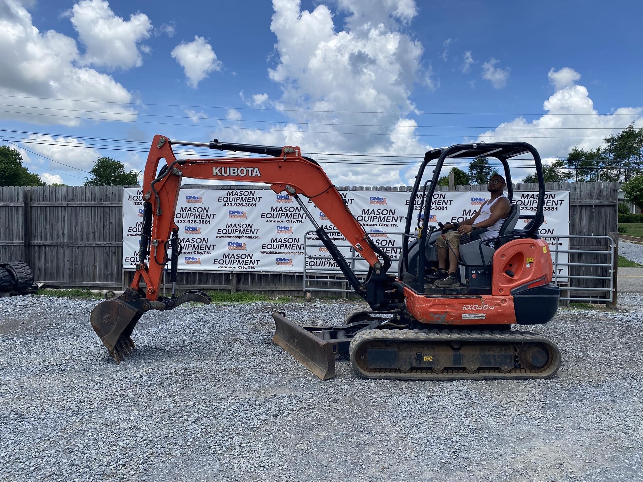 2020 KUBOTA KX040-4 in Johnson City, TN