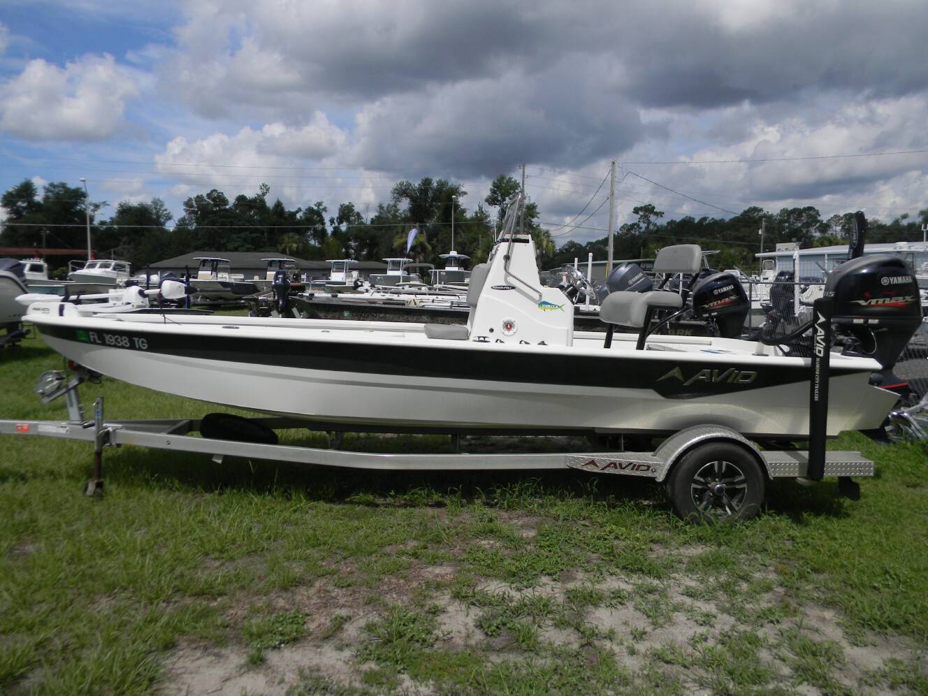 A photo of this 2022 Avid Boats 21 FST