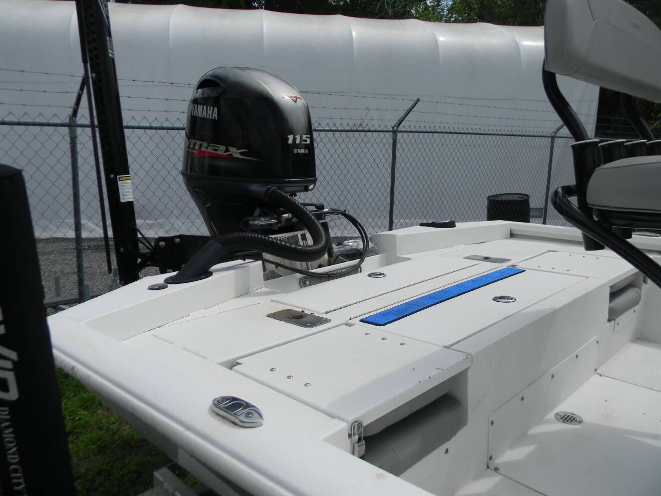 A photo of this 2022 Avid Boats 21 FST