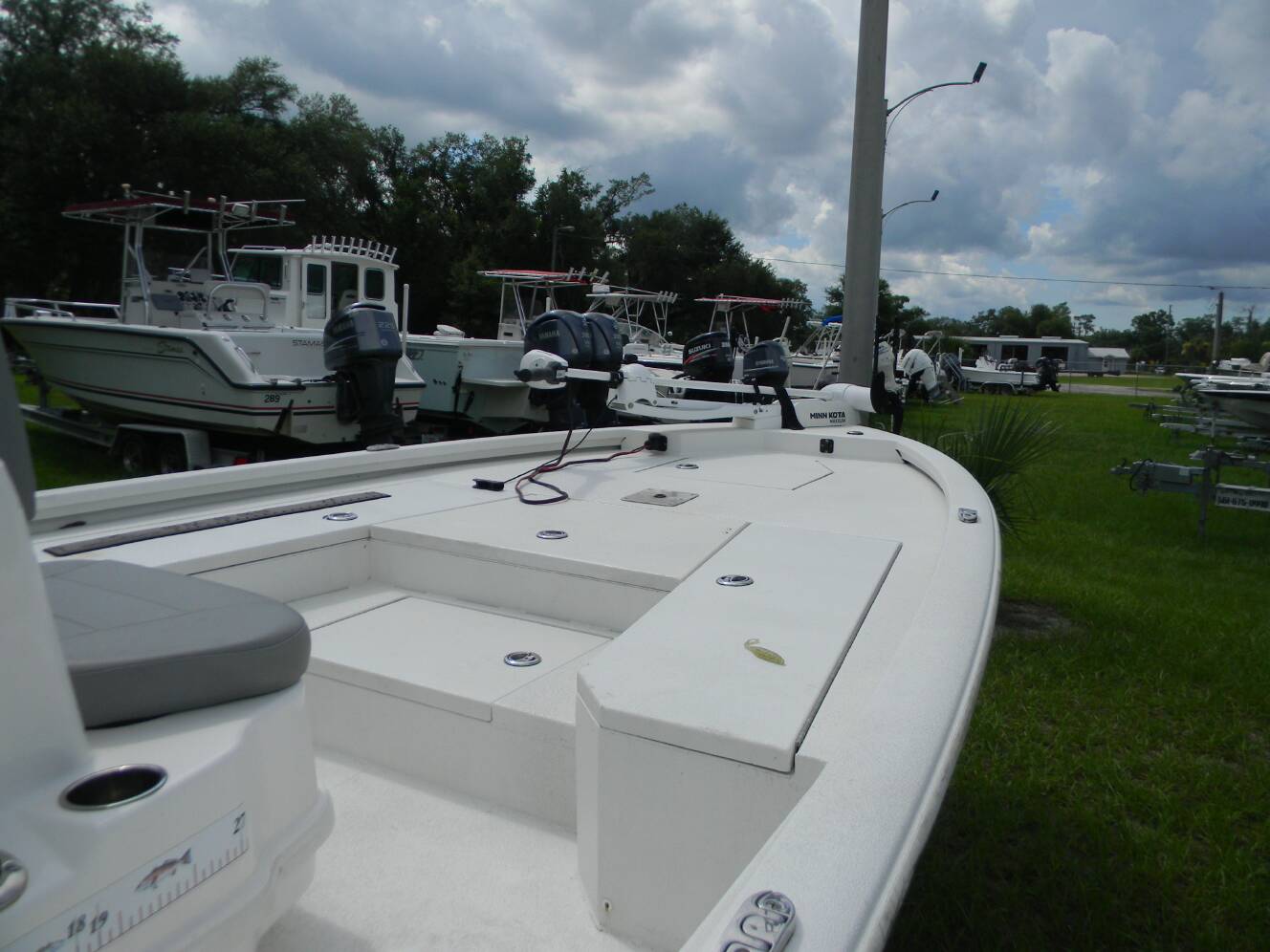 A photo of this 2022 Avid Boats 21 FST