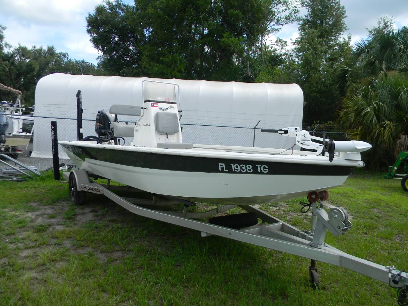 A photo of this 2022 Avid Boats 21 FST