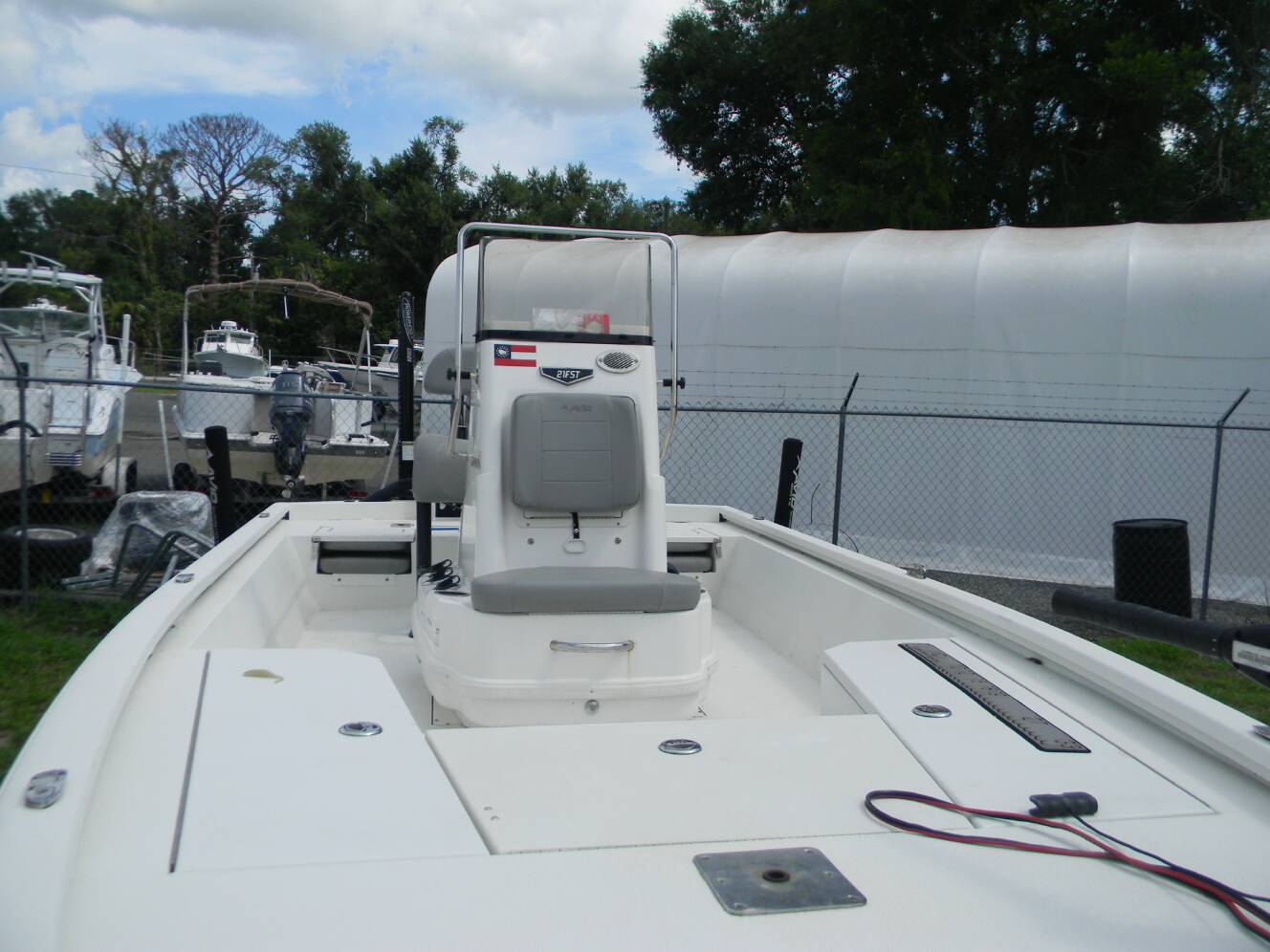 A photo of this 2022 Avid Boats 21 FST