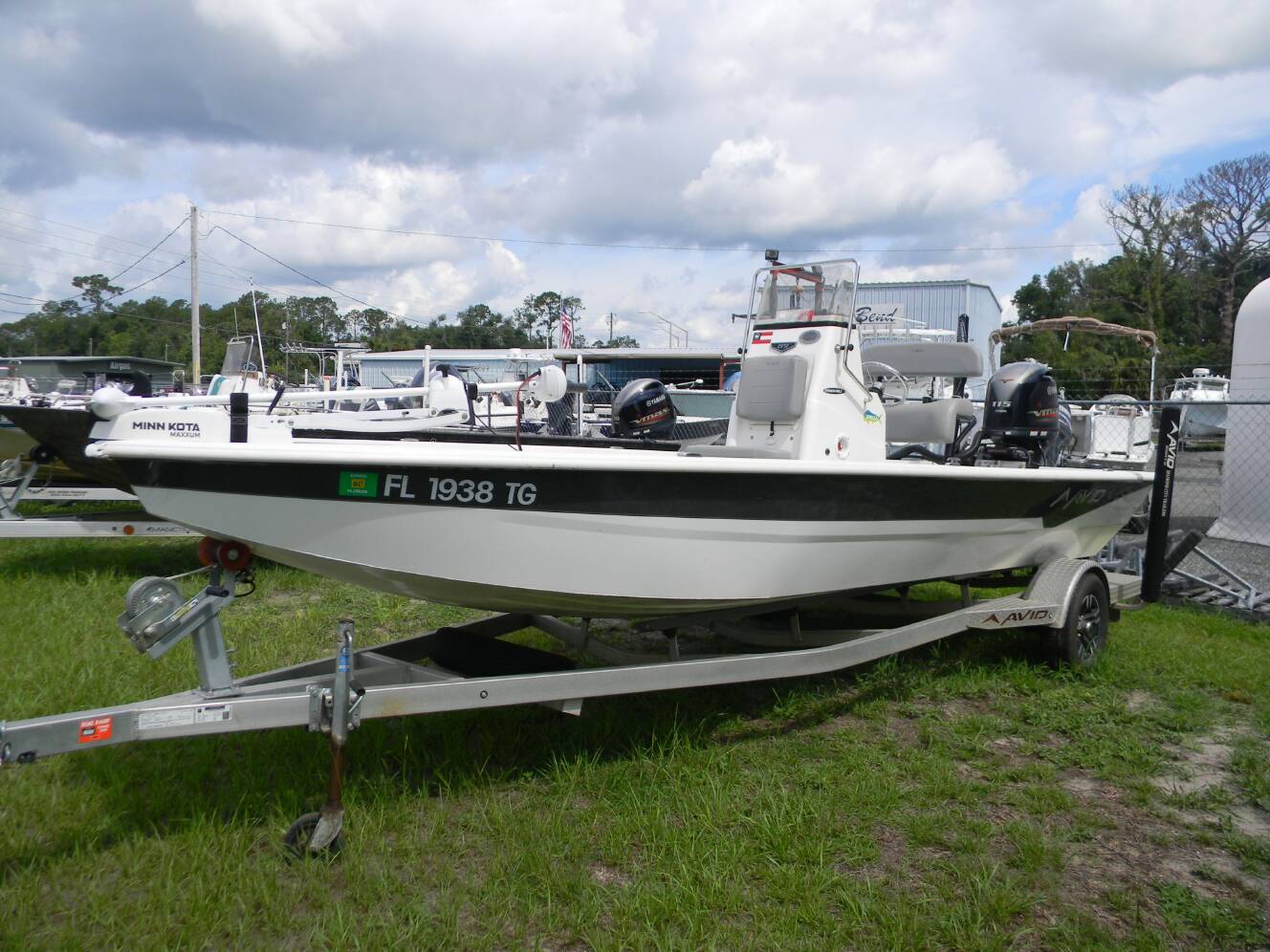 A photo of this 2022 Avid Boats 21 FST