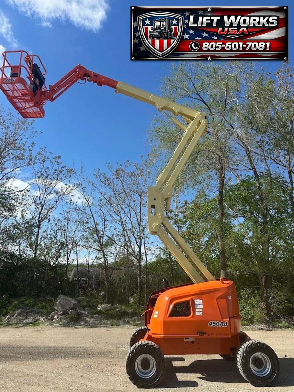 2017 JLG 450AJ in Colton, CA