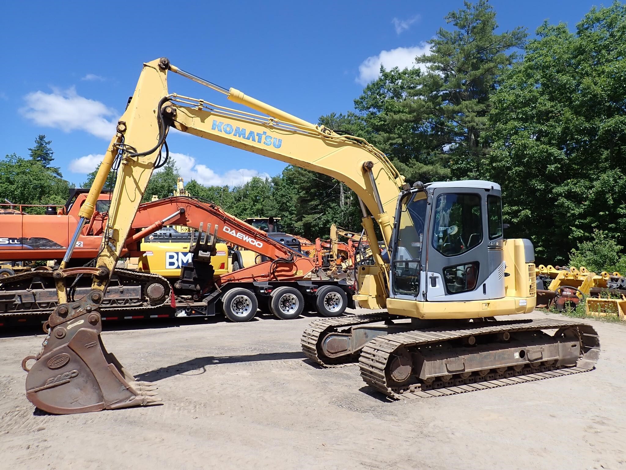 2003 KOMATSU PC138US LC-2 in Phillipston, MA