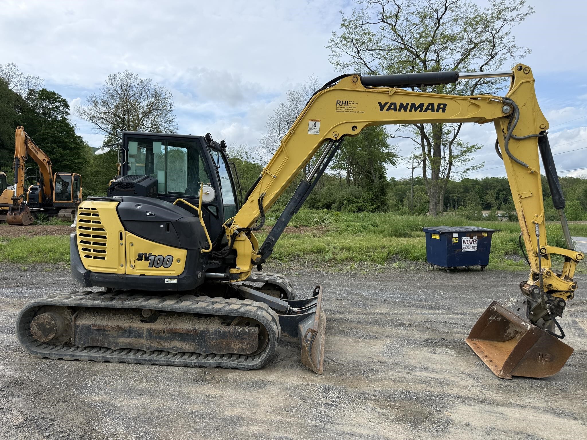 2017 YANMAR SV100-2A in Everett, PA