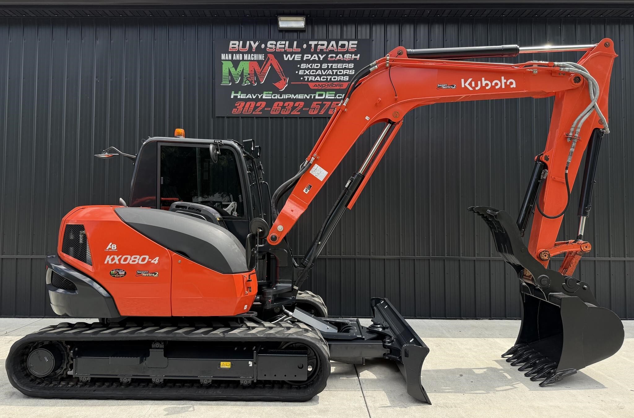 2021 KUBOTA KX080-4S2 in Dover, DE