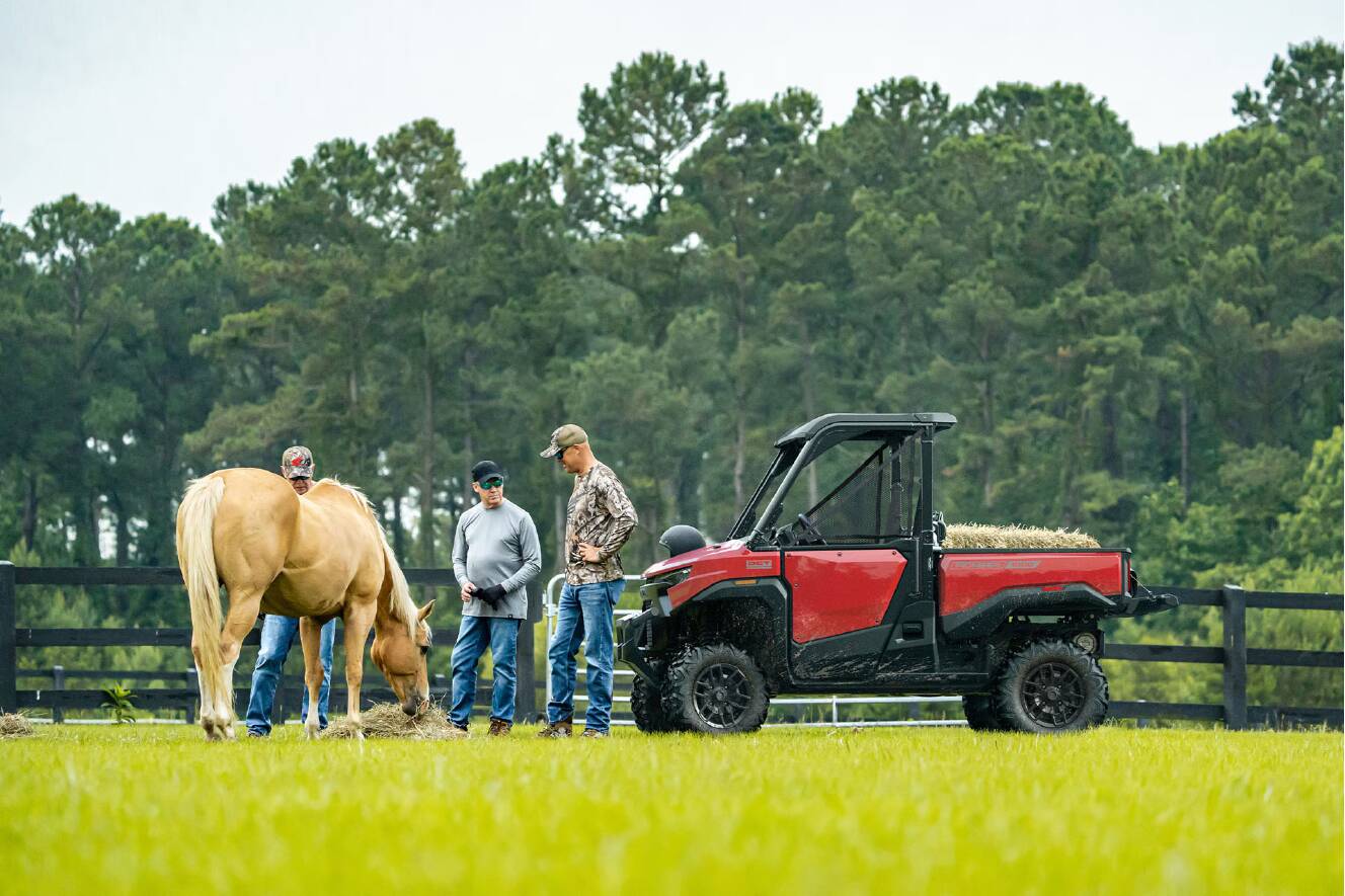 A photo of this 2026 Honda Pioneer 1000 Deluxe