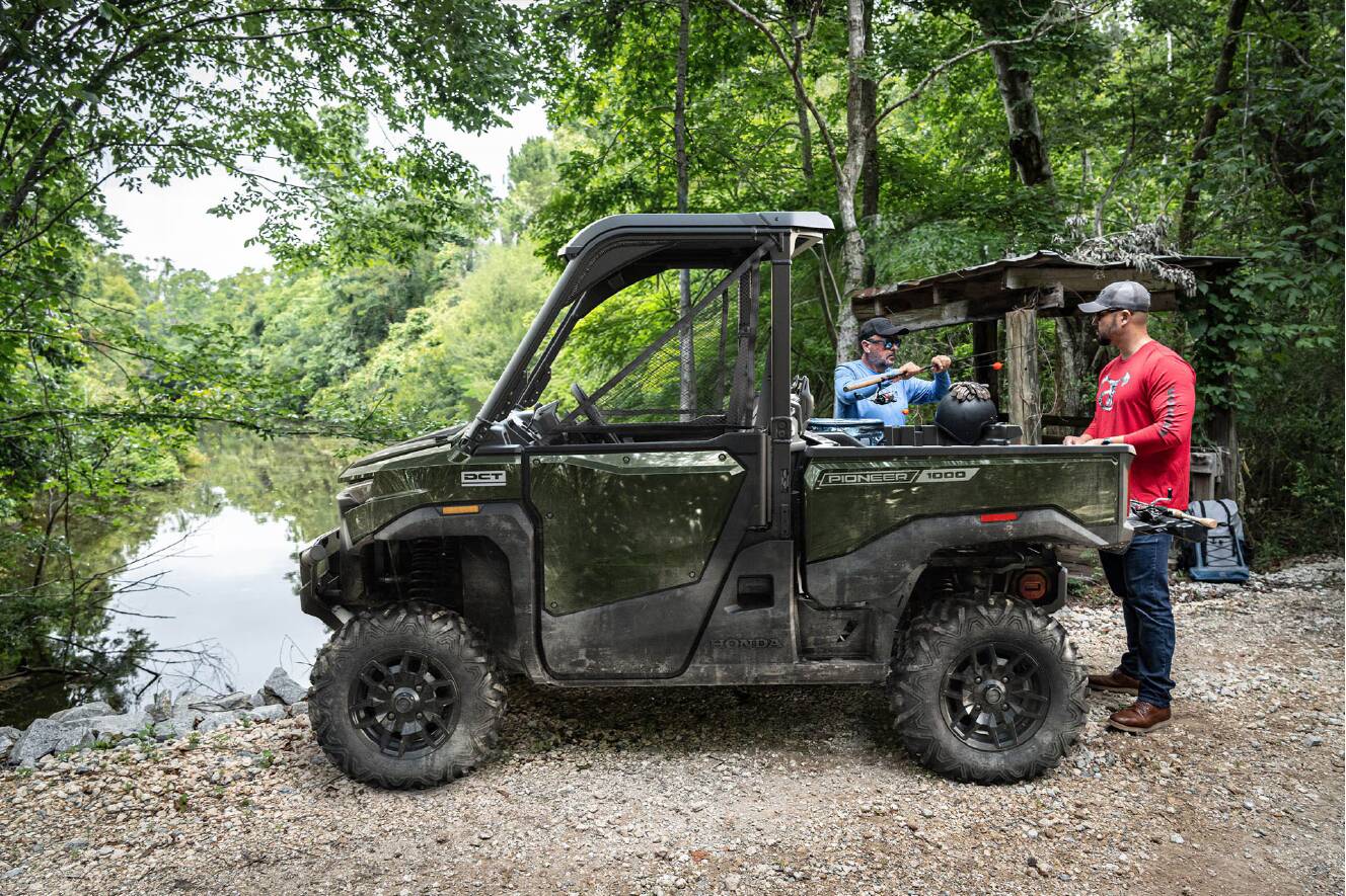 A photo of this 2026 Honda Pioneer 1000 Deluxe