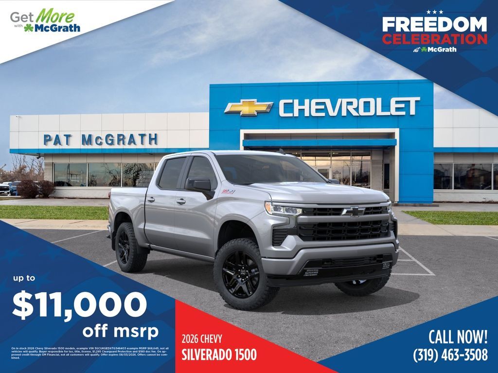 2026 CHEVROLET Silverado 1500 in Cedar Rapids, IA