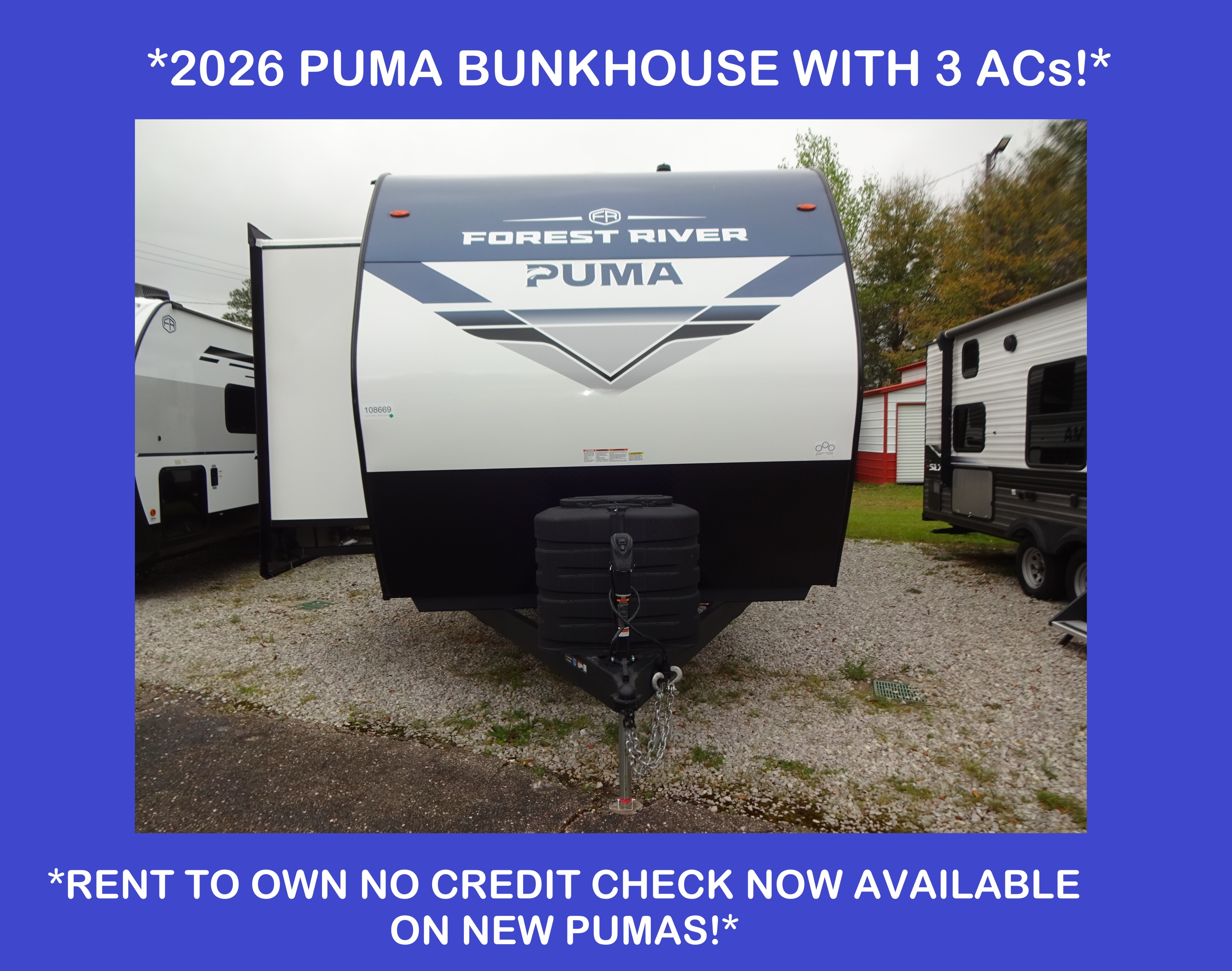2026 Forest River PUMA 32BHQS in mobile AL