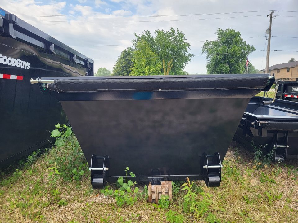 2026 Good Guys Trailers 83X14 ROLL OFF DUMP BIN 4' SIDES in Hilbert, WI