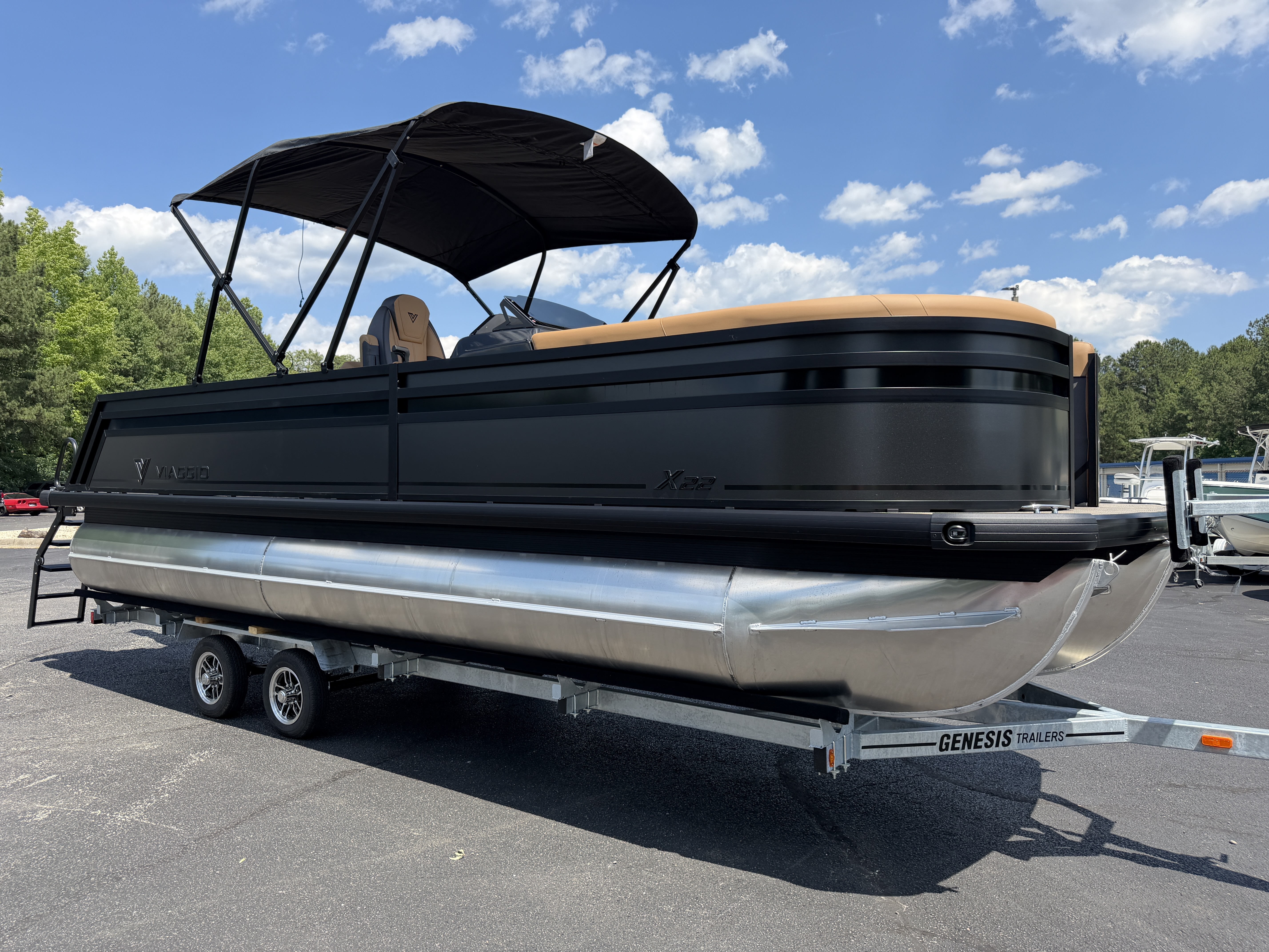 2027 Viaggio Lago X-22S Pontoon Boat boat