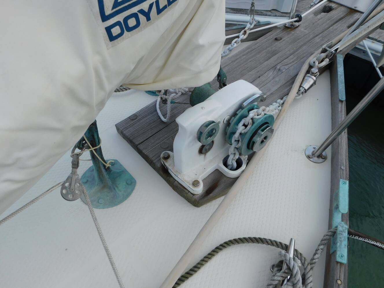 A photo of this 1988 Shannon 37 Cutter Sloop
