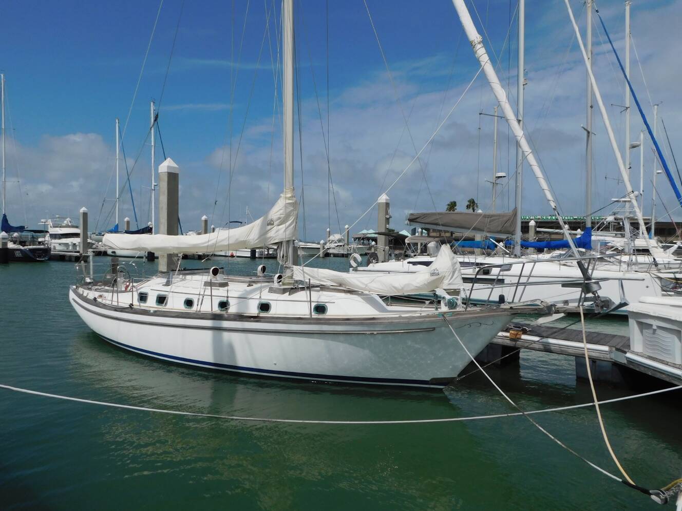 A photo of this 1988 Shannon 37 Cutter Sloop