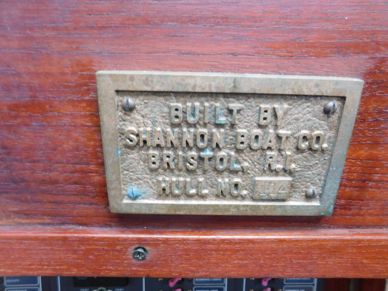 A photo of this 1988 Shannon 37 Cutter Sloop