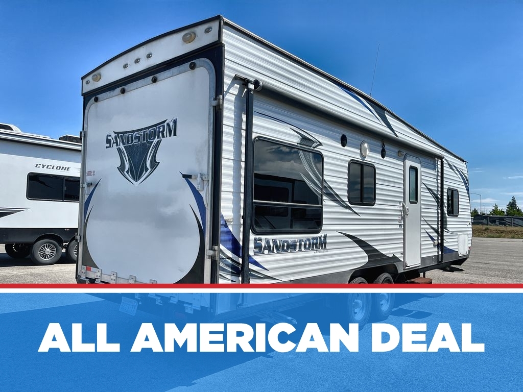 2014 Forest River Sandstorm TTH T271SLR Travel Trailer Toy Hauler RV